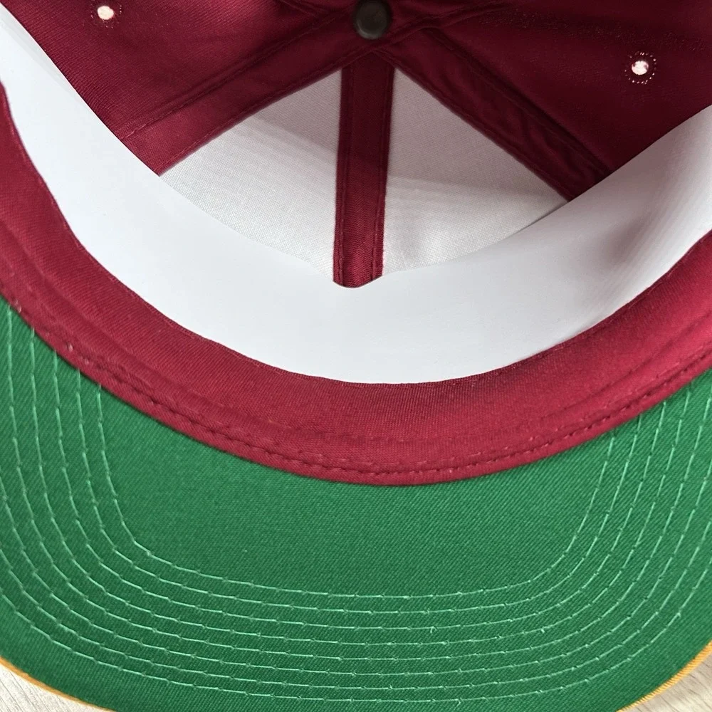 VTG USC Trojans Snapback Hat College NCAA Youngan Signatures Red‎ Yellow Cap